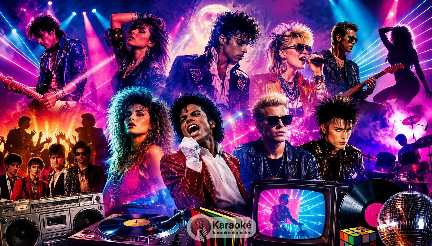 Concert vibrant des années 80