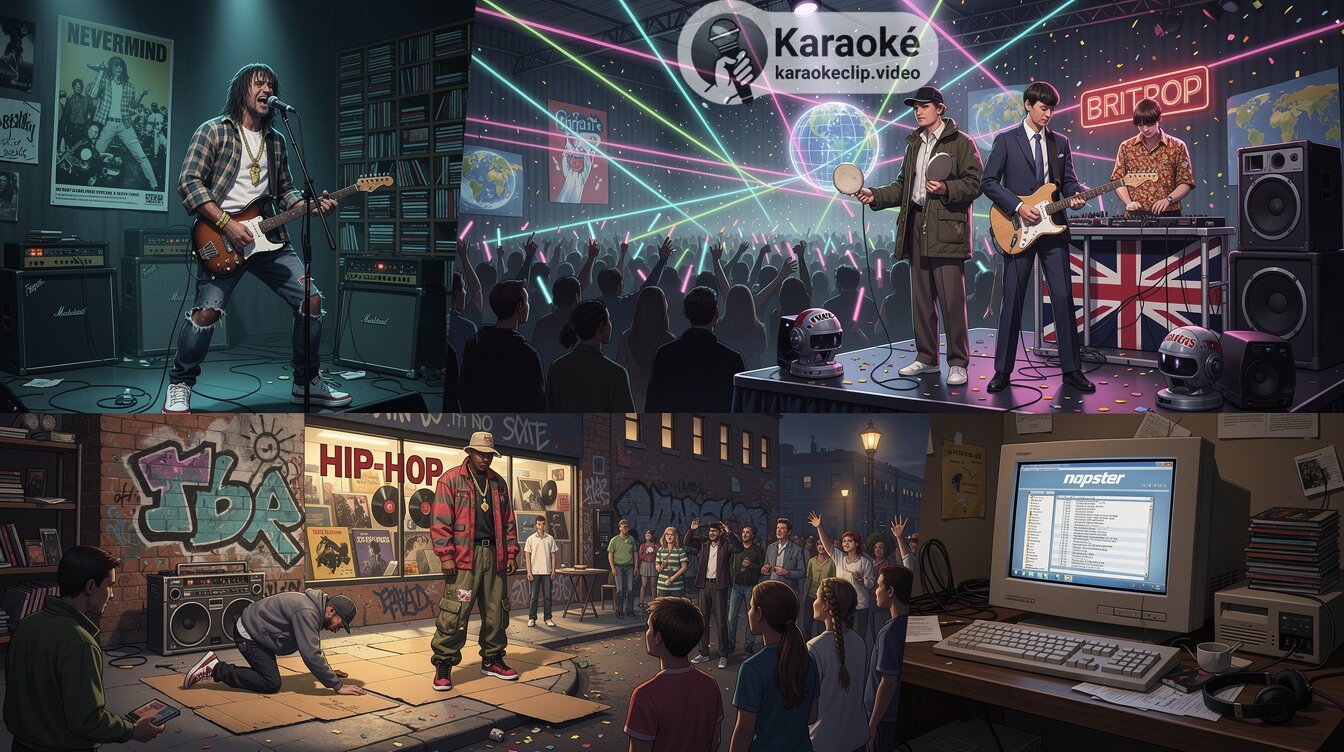 The 1990s: grunge, hip-hop and globalization
